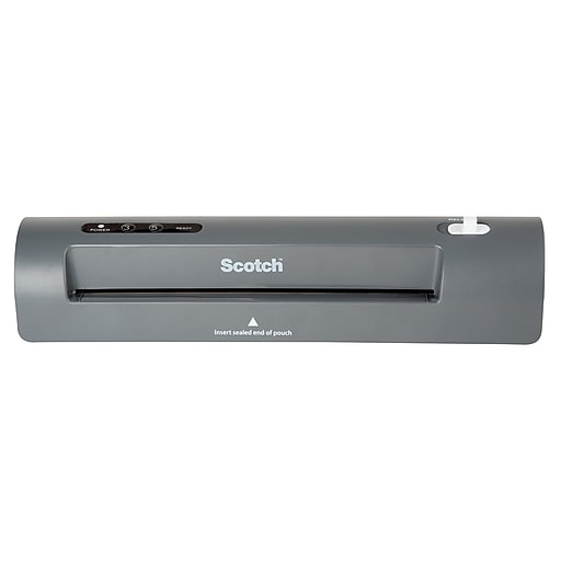 Scotch™ Thermal Laminator with 20 Thermal Pouches, 9" Wide, Gray