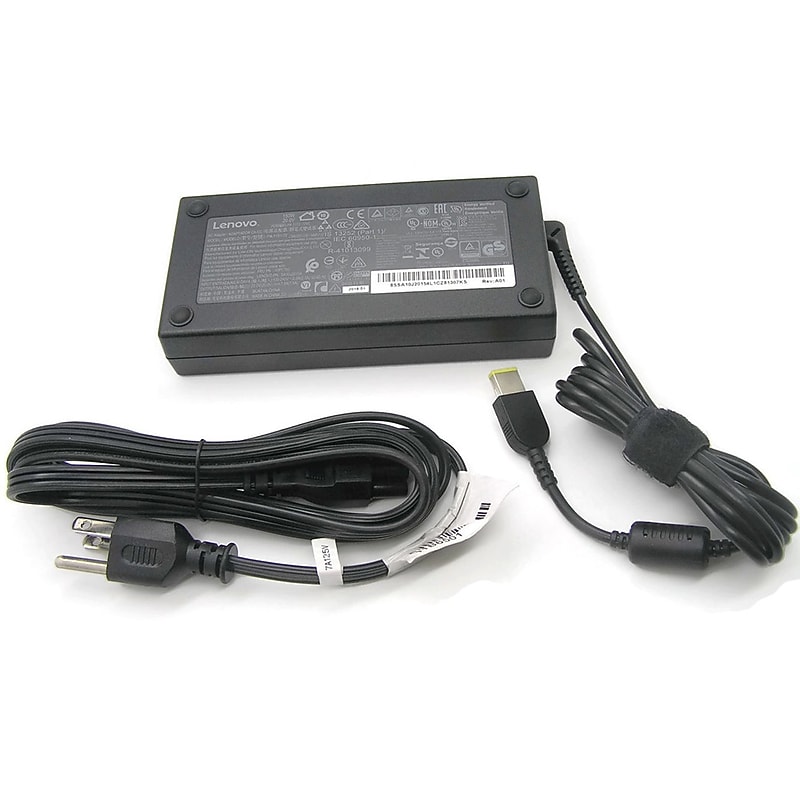 Lenovo Slim 150W AC Adapter for ThinkPad W541 Laptop, Black (5A10V03253) image 1