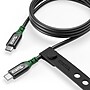 Plugable 3.3' USB-C to USB-C Cable, Black (USBC-240W-1M)~#|#~387EC5FD-3B89-48C8-9064AB3E5F33B1DF_sc7