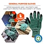 Ergodyne ProFlex 7002-ECO Recycled PU Coated Gloves, 15 Gauge, Green, X-Large (10565)~#|#~38821C3E-645E-4F1C-AC3CC7B6A02E55F4_sc7