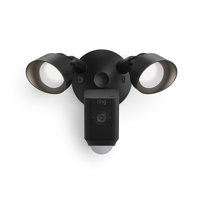Ring Floodlight Cam Plus Outdoor Wireless Security Camera, Black (B08F6DWKQP) image 1