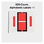 Smead BCCR Color Coded Alphabetic Labels, I, Pink, 500/Roll (67079)~#|#~388FE20E-20C0-412D-BFAFF7A21CEABEE8_sc7