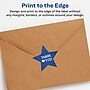 Avery Laser/Inkjet Star Multipurpose Labels, 0.75"  Dia, Matte White, 4000/Box (94610)~#|#~38907F3D-FDC7-4C23-A5C24170CEF74484_sc7