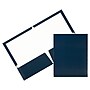 JAM Paper Glossy 2-Pocket Portfolio Folder, Navy Blue, 6/Pack (5042523d)~#|#~3890F1A2-0EAA-4676-873183F064F37991_sc7