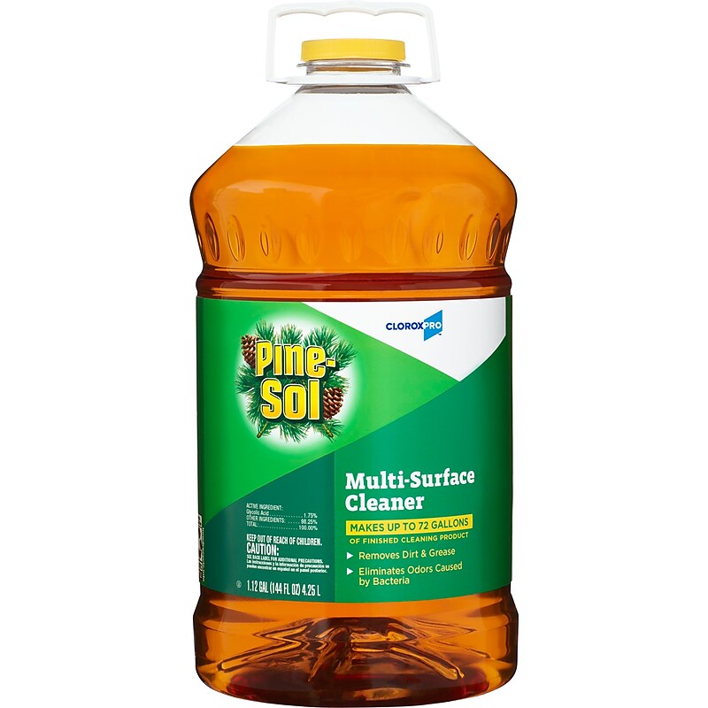 CloroxPro Pine-Sol Multi-Surface Cleaner, Original Pine, 144 oz. (35418) image 1