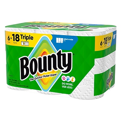 Bounty Select-A-Size Triple Roll Paper Towels - Thumbnail 2