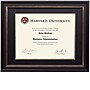 Excello Global Products 8.5" x 11" Composite Wood Photo Document Frame, Black/Gold/Red (EGP-HD-0306)~#|#~38A4C01C-6F94-450D-808AE9D07CE3292B_sc7