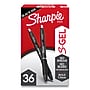 Sharpie S-Gel Retractable Gel Pens, Bold Point, 1.0mm, Black Ink, 36 Pens/Pack (2096181)~#|#~38AD4957-5CDA-419E-B3E68351A086A177_sc7
