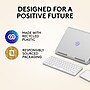 Logitech 4.41" x 11.02" Plastic Adjustable Casa Pop-Up Desk Work From Home Kit with Laptop Stand, Nordic Calm (920-011238)~#|#~38AD49F3-E5AA-430F-9CF6A6B5C45BBA2C_sc7