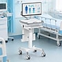 Mount-It! Powered Medical Cart Workstation with Power Kit, Monitor Arm, Scanner and Wipes Holders, White/Gray (MI-16065)~#|#~38B7CBD8-01E6-4253-B28CABB0D4195E31_sc7