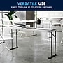 Flash Furniture 60"W x 18"D Foldable Training Room Table, Plastic, Granite White, 10/Pack (10RB1860)~#|#~38B99004-C5F2-48EF-98943B4C374BFE6F_sc7