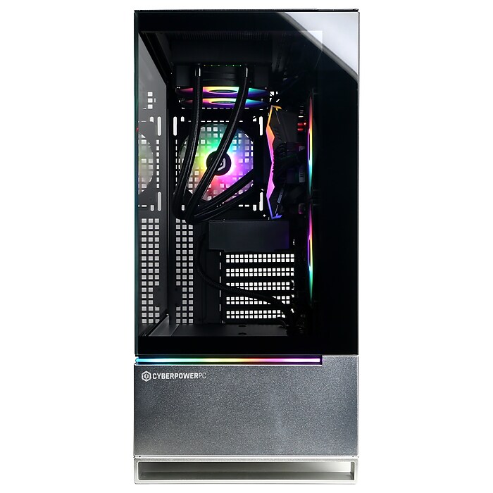 RX9070XT / Ultra 7 265KF / 32GB ゲーミングPC CyberPowerPC Gaming Desktop Computer, Intel Core Ultra 7 265KF