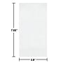 Creative Converting Touch of Color Guest Towel, 3-ply, White, 192 Napkins/Carton (95000)~#|#~38BF6C50-F650-4439-8AD794E25366C98F_sc7