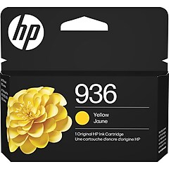 HP 936 Yellow Standard Yield Ink Cartridge, Prints Up to 800