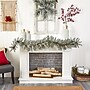 Nearly Natural Frosted Artificial Christmas Garland, 6' (W1295)~#|#~38C0BEED-CAE2-42C0-8DC87F7EDF5C5E1F_sc7