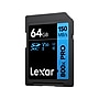 Lexar High-Performance 800x PRO BLUE Series 64GB SDXC Memory Card, Class 10, UHS-I, V30 (LSD0800P064G-BNNNU)~#|#~38CC29FC-1AA9-4639-AF64CBF7D87F0624_sc7