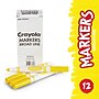 Crayola Bulk Markers, Conical Tip, Yellow, 12/Pack, 3 Packs/Bundle (BIN587700034-3)~#|#~38CF8B8E-5B70-466B-8C6031466EC268CD_sc7