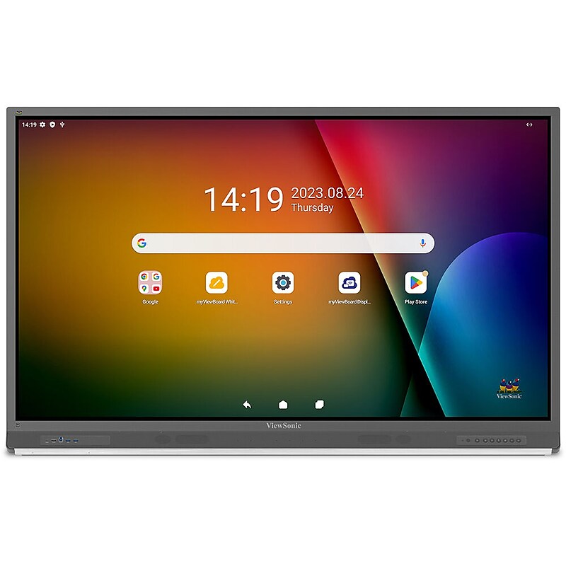 ViewSonic ViewBoard IFP 86" Wall Mountable Monitor for Digital Signage (IFP8652-2ED) image 1