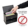 Mind Reader Plastic Straw Dispenser, Black (STRAWPUSH-BLK)~#|#~38D3659E-37D6-41C8-B4E3175F3344D876_sc7