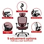 Staples Hyken Ergonomic Mesh Swivel Task Chair, Maroon (ST63138)~#|#~38D67150-A3C0-4D48-8A0FD6CE653865A8_sc7