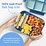 bentgo Snap & Go Kids Bento Box, 4-Compartment, Blue, 33.6 oz. (BGKDBOX-B)~#|#~38D6F544-0290-4C40-9149CCE27ADBF9DE_sc7