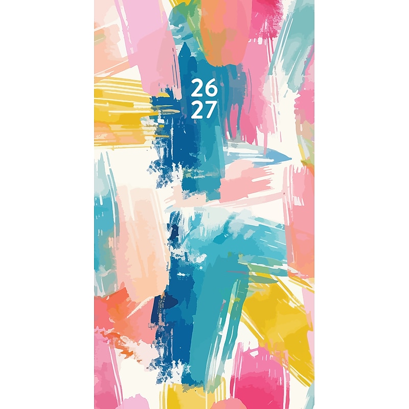 2026-2027 Willow Creek Painted Pastel 3.5" x 6.5" Monthly Planner Cover (57650X) image 1