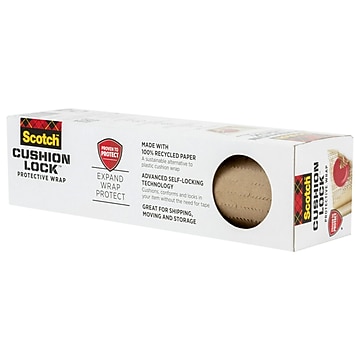 Scotch™ Cushion Lock™ Protective Wrap, Tan, 12" x 30 ft (PCW-1230)