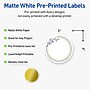 Avery Laser/Inkjet Circle Multipurpose Labels, 3" Dia., White, 60/Pack (S00DNG)~#|#~38DBC49E-03FA-4476-8761E199E6D5E8FC_sc7
