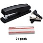 Staples Desktop Stapler, 20-Sheet Capacity, Staples Included, Black, 24/Carton (31937CT)~#|#~38DE5394-6D5E-4D9D-9B5B25C21FB39E0F_sc7