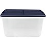Home Logic 66 Qt. Latch Lid Storage Bins, Clear/White, 6/Pack (7105)~#|#~38E6F9A7-468B-43E0-8911ACCD48163000_sc7