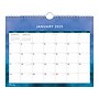 2025 Blue Sky Savoy Cool 11" x 8.75" Monthly Wall Calendar, Blue/White (149129)~#|#~38E6FFE6-AB0A-4CAD-8D0AC55437482B0A_sc7