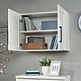 Sauder HomePlus 23"H Wall Cabinet, Soft White (442985)~#|#~38E8072C-8F10-4776-949CD203E8F3D8AB_sc7