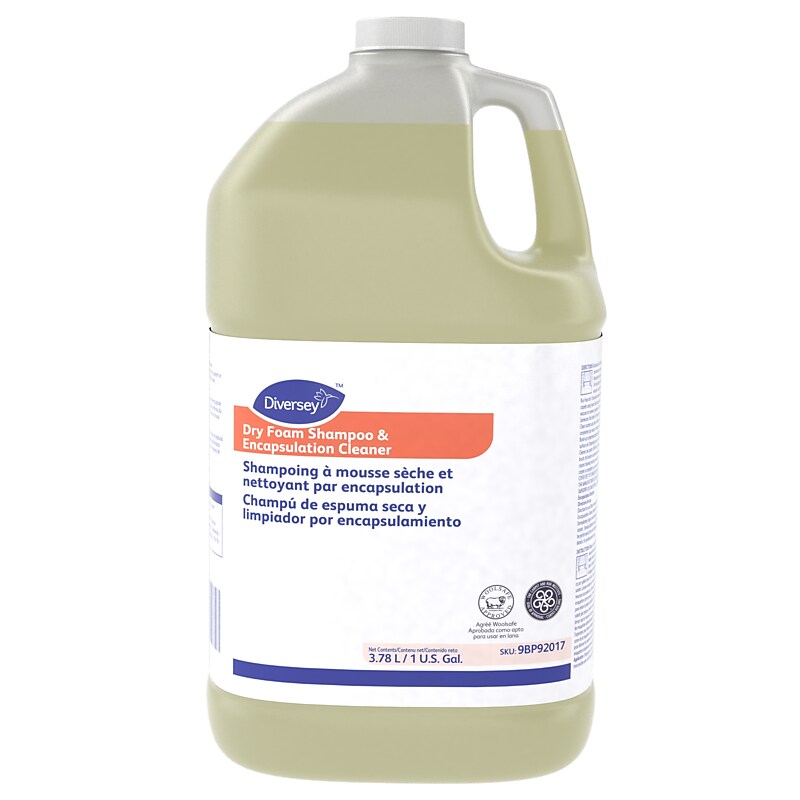 Diversey Dry Foam Shampoo & Encapsulation Cleaner, 128 fl. oz. 4/Carton (9BP92017) image 1