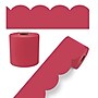 Carson Dellosa Education Rolled Scalloped Bulletin Board Border, 3" x 65', Berry Red, 3/Bundle (CD-108527-3)~#|#~38ED2518-44BB-47D3-A3AD85C0D497C4B8_sc7
