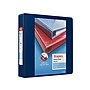 Staples Heavy Duty 2" 3-Ring View Binder, D-Ring, Blue (ST56270-CC)~#|#~38F363A0-B96D-4A13-A764186E7F14FBEA_sc7