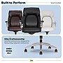 Serta Morrisen Ergonomic Faux Leather Executive Chair, Black (52958-BLK)~#|#~38FCC280-6F31-47EC-BD8715754581D3BF_sc7