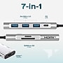 Turonic BYL-2425 usb hub USB-C 7-in-1 with 100W PD, HDMI 4K@60Hz, 3 USB 3.0 5Gbps, SD/MicroSD Reader~#|#~38FEAB89-90F5-4AD9-89D6643387C33E9C_sc7