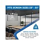 Mount-It! Tilt and Swivel Flip-down Ceiling TV Mount, 44 lbs. Max. (MI-4225WHT)~#|#~38FF3411-D8A6-41A0-91167EFE718A6A17_sc7