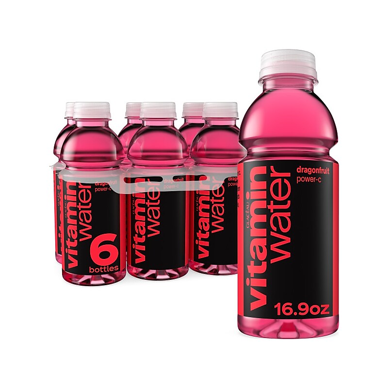 Vitaminwater Power-C Dragonfruit Enhanced Water, 16.9 oz., 24/Carton (00786162003553) image 1