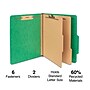 Staples Moisture Resistant Classification Folder, 2-Dividers, 2.5" Expansion, Letter Size, Green, 10/Box (ST614621-CC)~#|#~3904CFE8-78E3-499B-B314ECB4AB12AEC1_sc7