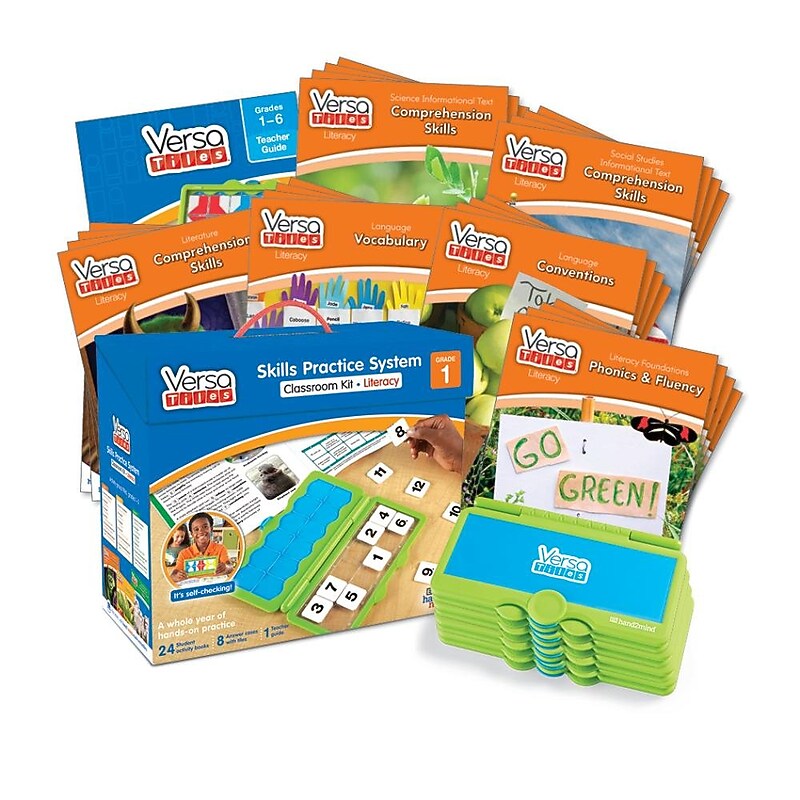 hand2mind VersaTiles Grade 1 Literacy Classroom Kit (85860) image 1