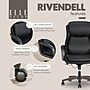 Elle Decor Rivendell AIR Lumbar Ergonomic Faux Leather Swivel Executive Chair, Black (60124-BLK)~#|#~3906D836-2224-4159-BE21B1C06F831331_sc7