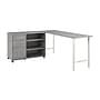 Bush Business Furniture Hustle 72"W Computer Desk and Storage Cabinet with Drawers and Shelves, Platinum Gray (HUS008PG)~#|#~3909233D-4FA8-4C26-8FA8A41E9C757688_sc7