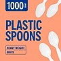 Perk™ Polystyrene Spoon, Heavy-Weight, White, 1000/Carton (PK63816)~#|#~390E548F-2299-4351-9E6FE69890D7F343_sc7