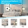 Flash Furniture Roxbury Tufted Upholstered Platform Bed in Beige Fabric, Queen (SLBK5QB)~#|#~39109F8A-A991-4EF6-9A5AFF4D99EDCDBC_sc7