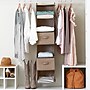 Household Essentials Wide Closet Organizer Drawers, Brown (7805-1)~#|#~39154F12-0033-4B41-881742E19A620AC5_sc7