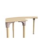 Flash Furniture Bright Beginnings Hercules 59" Semi-Circle Table, Height Adjustable, Beech (MK-ME088019-GG)~#|#~39175203-DA30-45D1-B3B5CA430C002812_sc7