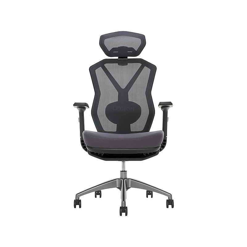 Lenovo Legion Mesh Ergonomic Racing Gaming Chair, Dark Gray (52014DGRY) image 1