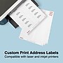 Staples Laser/Inkjet Address Labels, 1 1/3" x 4", White, 14 Labels/Sheet, 250 Sheets/Box, 3500 Labels/Box (ST18065-CC)~#|#~391EEE87-3893-4ADE-978F84828AD8B031_sc7
