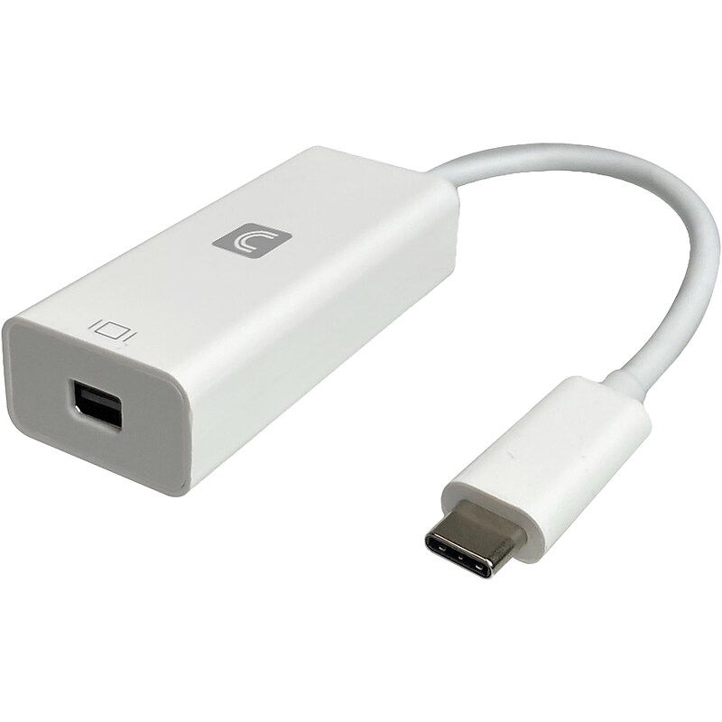 Comprehensive 2-Port USB-C Hub, White (USB3C-MDP4K) image 1
